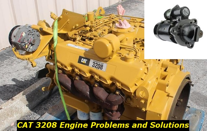 cat 3208 marine problems